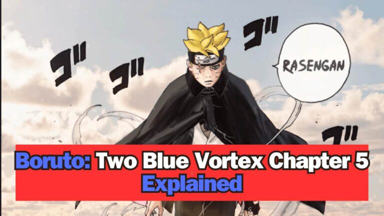 Boruto Two Blue Vortex Chapter 5 Explained