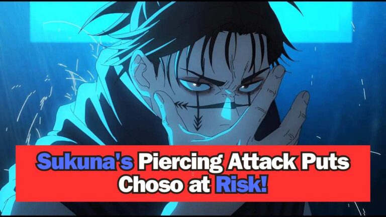 Choso's Fate Hangs in the Balance After Sukuna's Piercing Attack! Jujutsu Kaisen Chapter 246