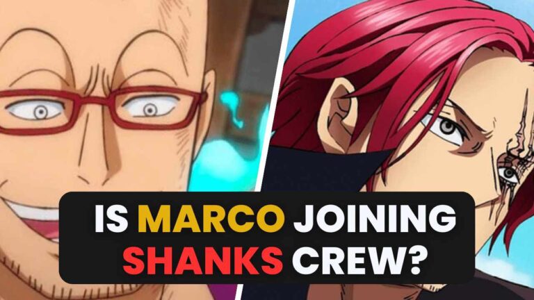 Is Marco joining shanks crew?