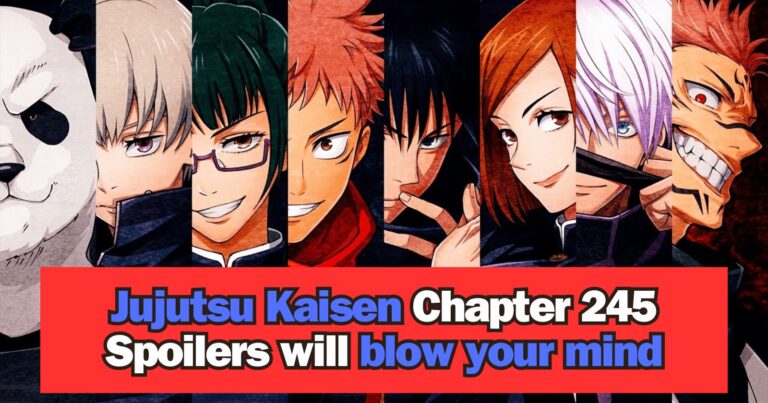 Jujutsu Kaisen Chapter 245 Spoilers will blow your mind