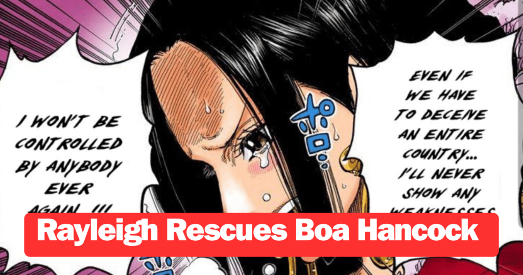 Rayleigh Rescues Boa Hancock One Piece Episode 1088
