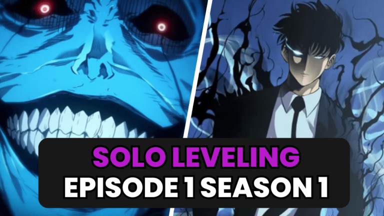 Solo Leveling Episode 1 season 1